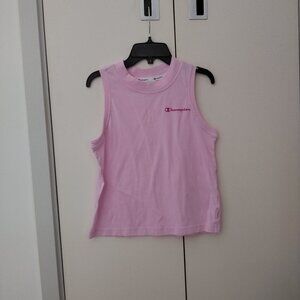 pink champion muscle tank